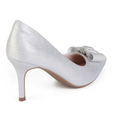 Zapato de Fiesta Mujer 8030 PLATA