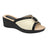 Sandalia cuña Mujer 540381 PRETO/NATURAL/OFF WHITE Piccadilly
