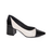 Zapato de Vestir Mujer 1534-038 PRETO OFF WHITE Mikaela