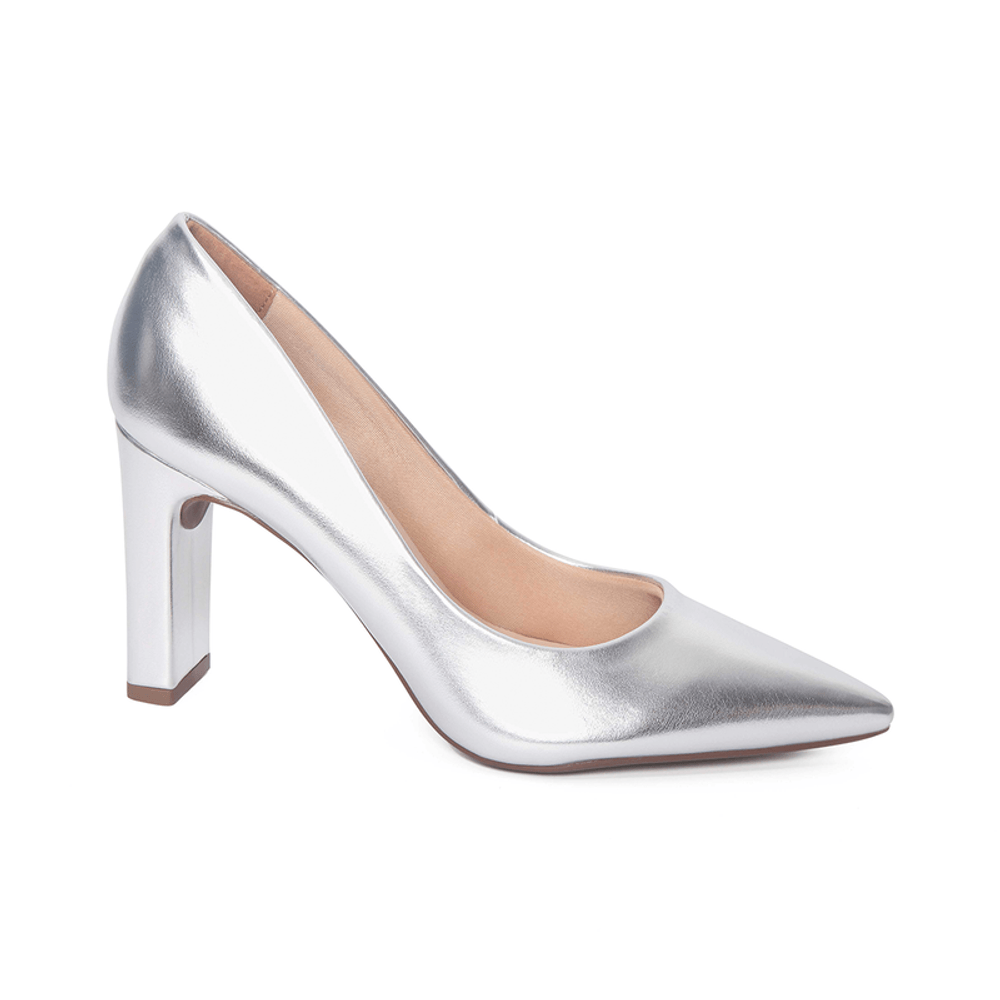 Zapato Stiletto de Vestir Mujer 20652-01 PRATA