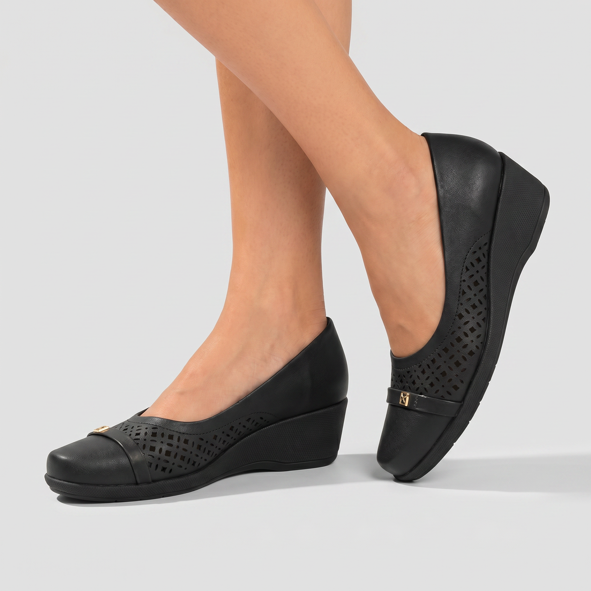 ZAPATO MAXI MUJER PICCADILLY CASUAL PRETO 14325900000004