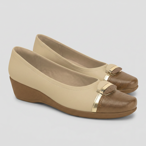 ZAPATO JOANETE MUJER PICCADILLY OFF BRULE/OURO/MASCAVO 14326100000002