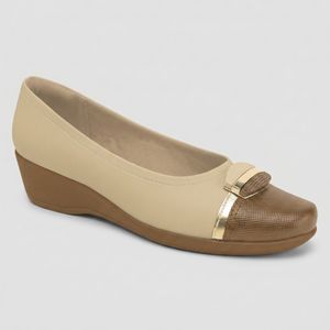 ZAPATO JOANETE MUJER PICCADILLY OFF BRULE/OURO/MASCAVO 14326100000002
