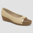 ZAPATO JOANETE MUJER PICCADILLY OFF BRULE/OURO/MASCAVO 14326100000002
