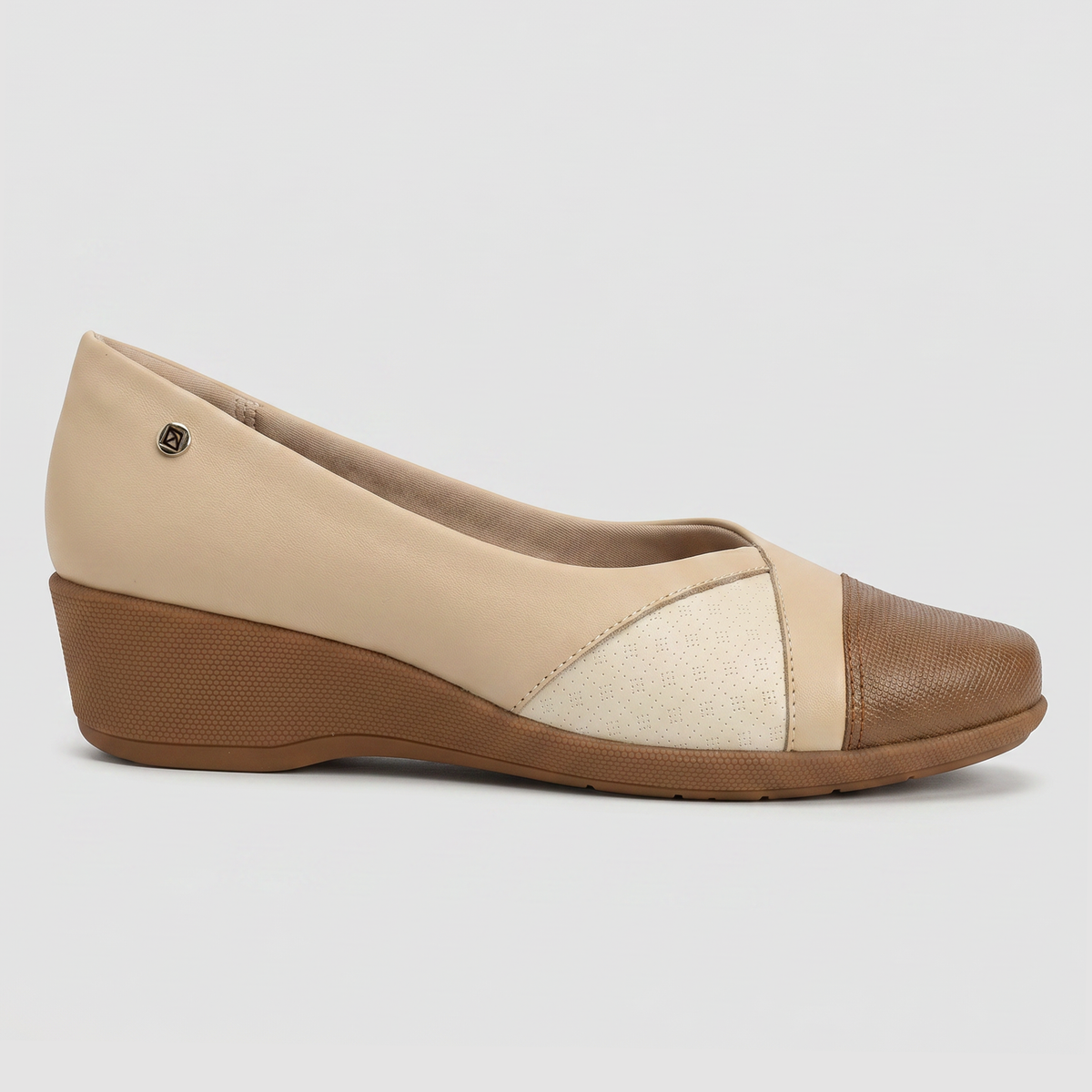 ZAPATO JOANETE MUJER PICCADILLY BRULE/OFF WHITE/MASCAVO 14326300000001