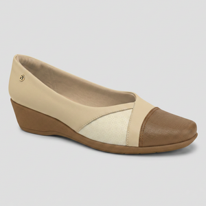 ZAPATO JOANETE MUJER PICCADILLY BRULE/OFF WHITE/MASCAVO 14326300000001
