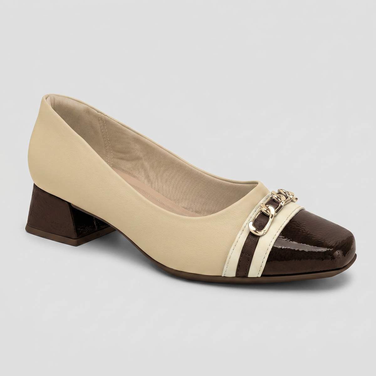 ZAPATO MUJER PICCADILLY BRULE/CACAU/OFF WHITE 16012600000006
