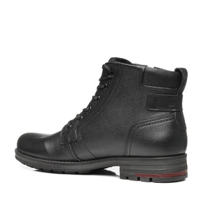 BOTIN HOMBRE PEGADA CUERO PRETO 181314-03