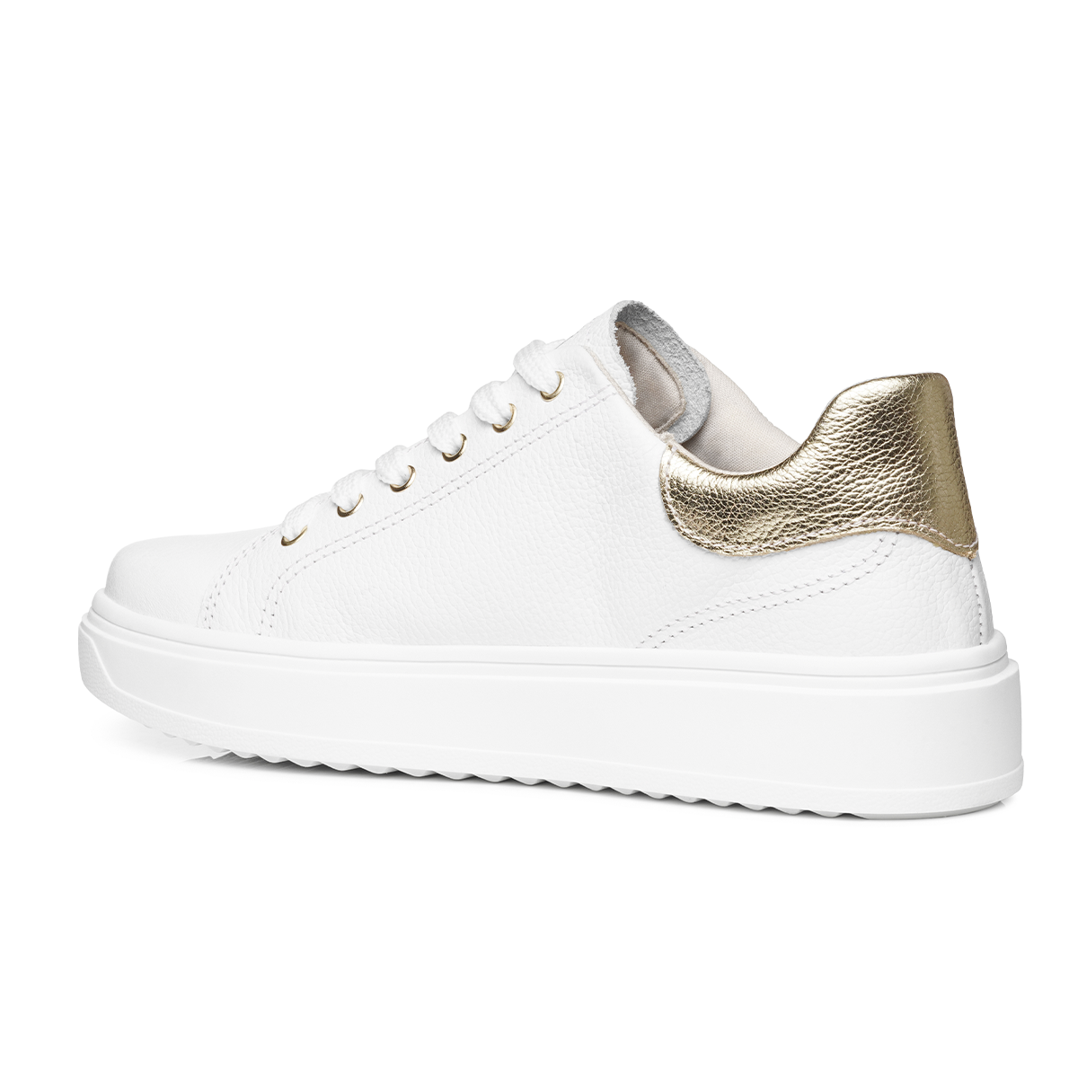 ZAPATILLA MUJER PEGADA CASUAL BRANCO/OURO 211303-05