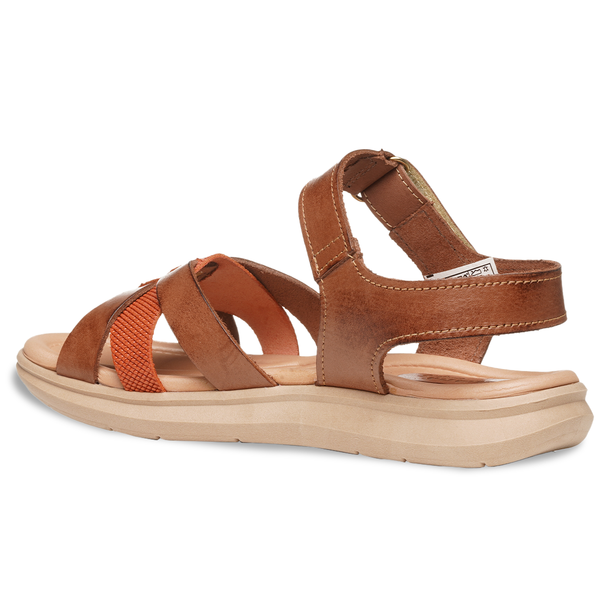 SANDALIA MUJER PEGADA CASUAL TERRACOTA 232818-04