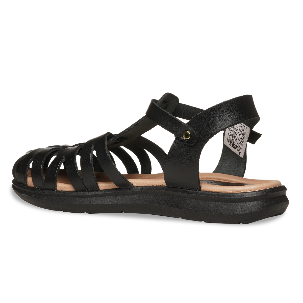 SANDALIA MUJER PEGADA CASUAL PRETO 232820-05