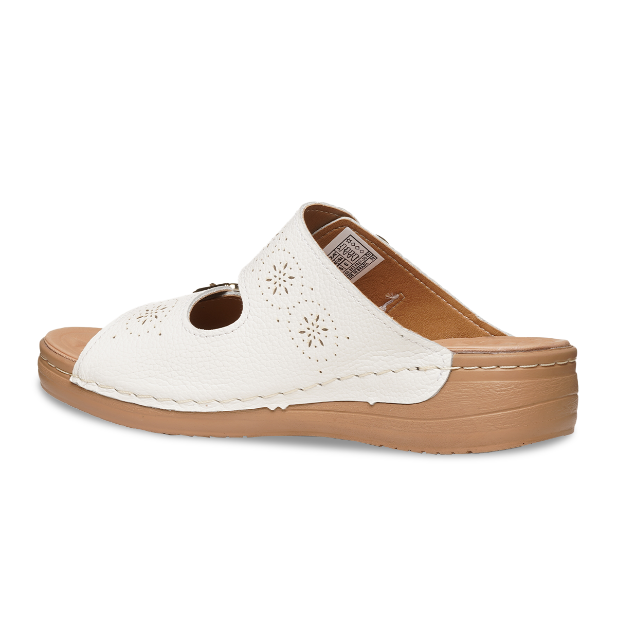 SANDALIA MUJER PEGADA CASUAL BRANCO 233816-01