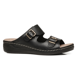 SANDALIA MUJER PEGADA CASUAL PRETO 233816-05