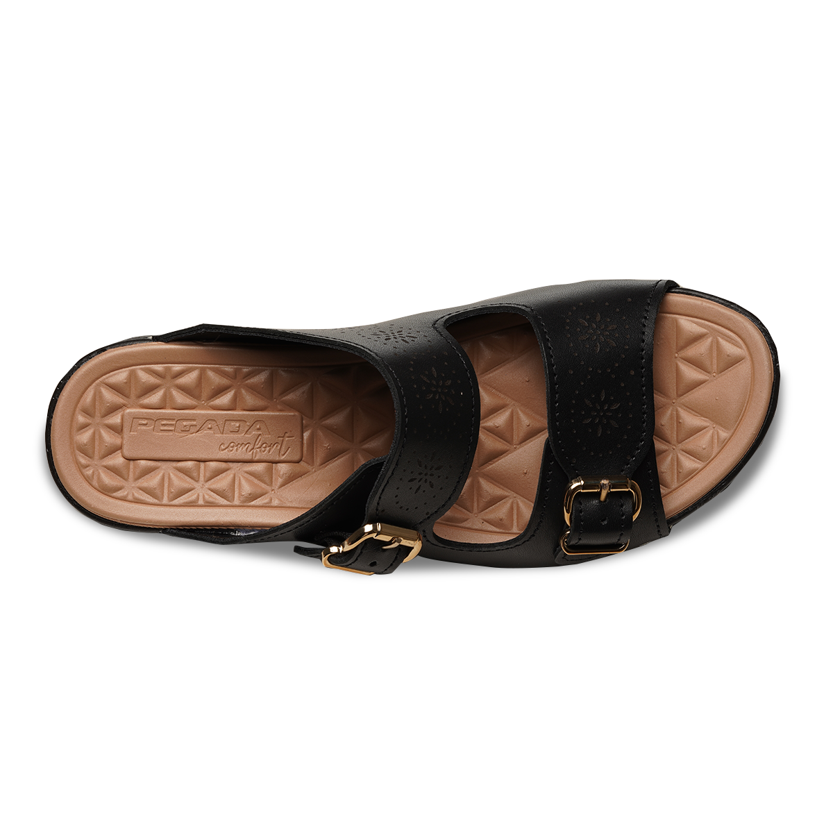 SANDALIA MUJER PEGADA CASUAL PRETO 233816-05