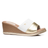 SANDALIA MUJER PEGADA CASUAL OURO/MILK 233951-01