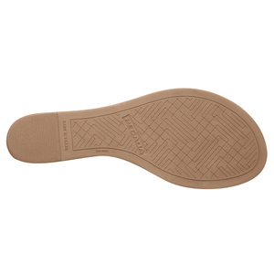 SANDALIA MUJER PEGADA CASUAL LINHO/CARAMELO 233952-02