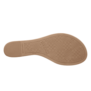 SANDALIA MUJER PEGADA CASUAL CARAMELO 233953-02