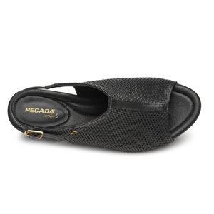 SANDALIA MUJER PEGADA CASUAL PRETO 234305-03