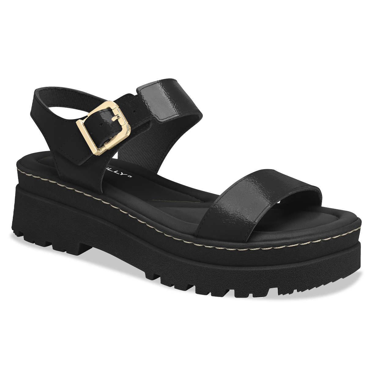 SANDALIA PICCADILLY PRETO 24900400000009 Piccadilly