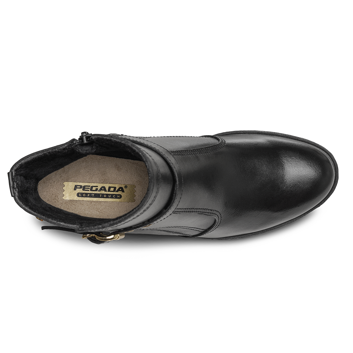 BOTIN MUJER PEGADA VESTIR PRETO 280401-03