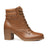 BOTIN MUJER PEGADA CUERO VESTIR PINHAO/CAMEL 280407-01