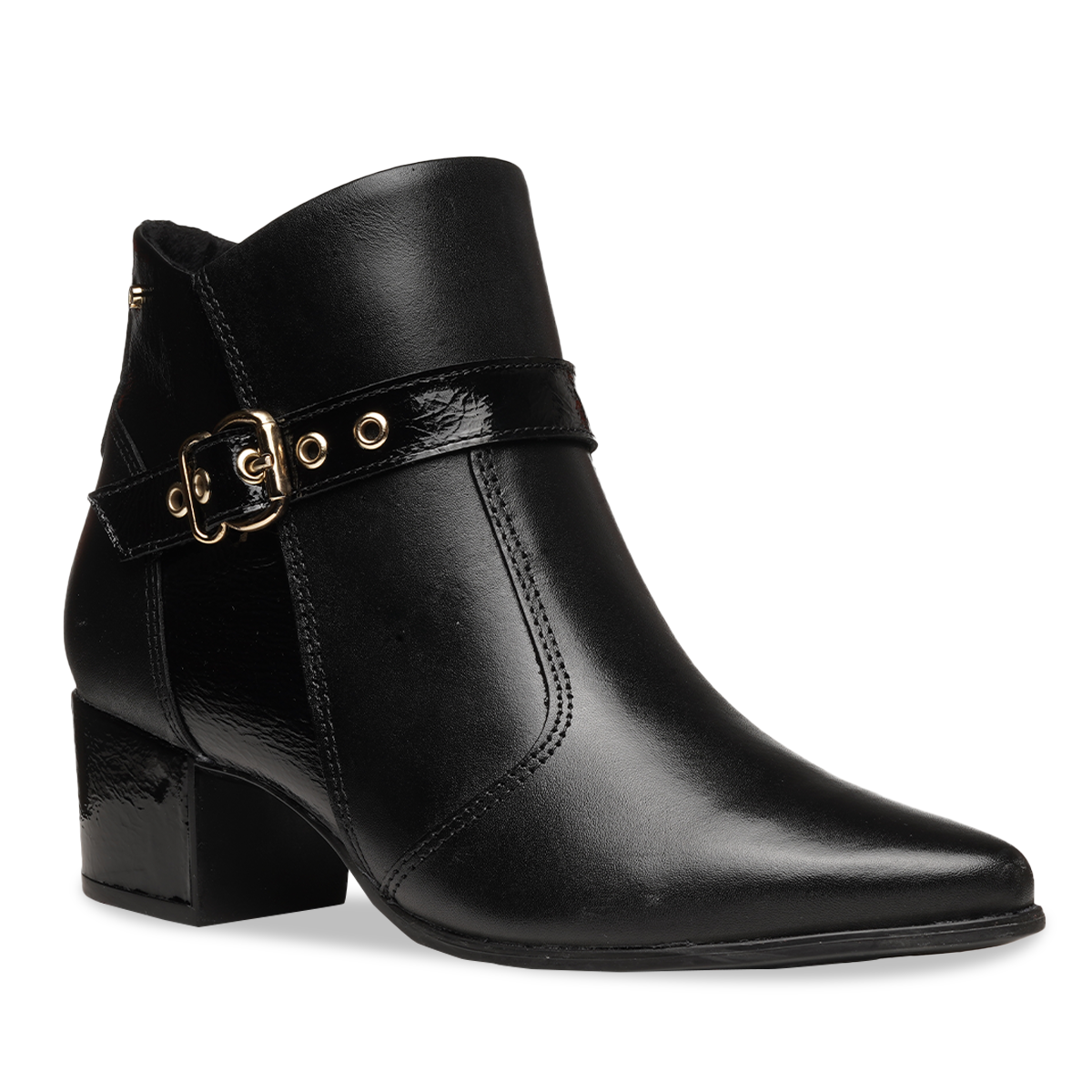 BOTIN MUJER PEGADA VESTIR PRETO 280902-04