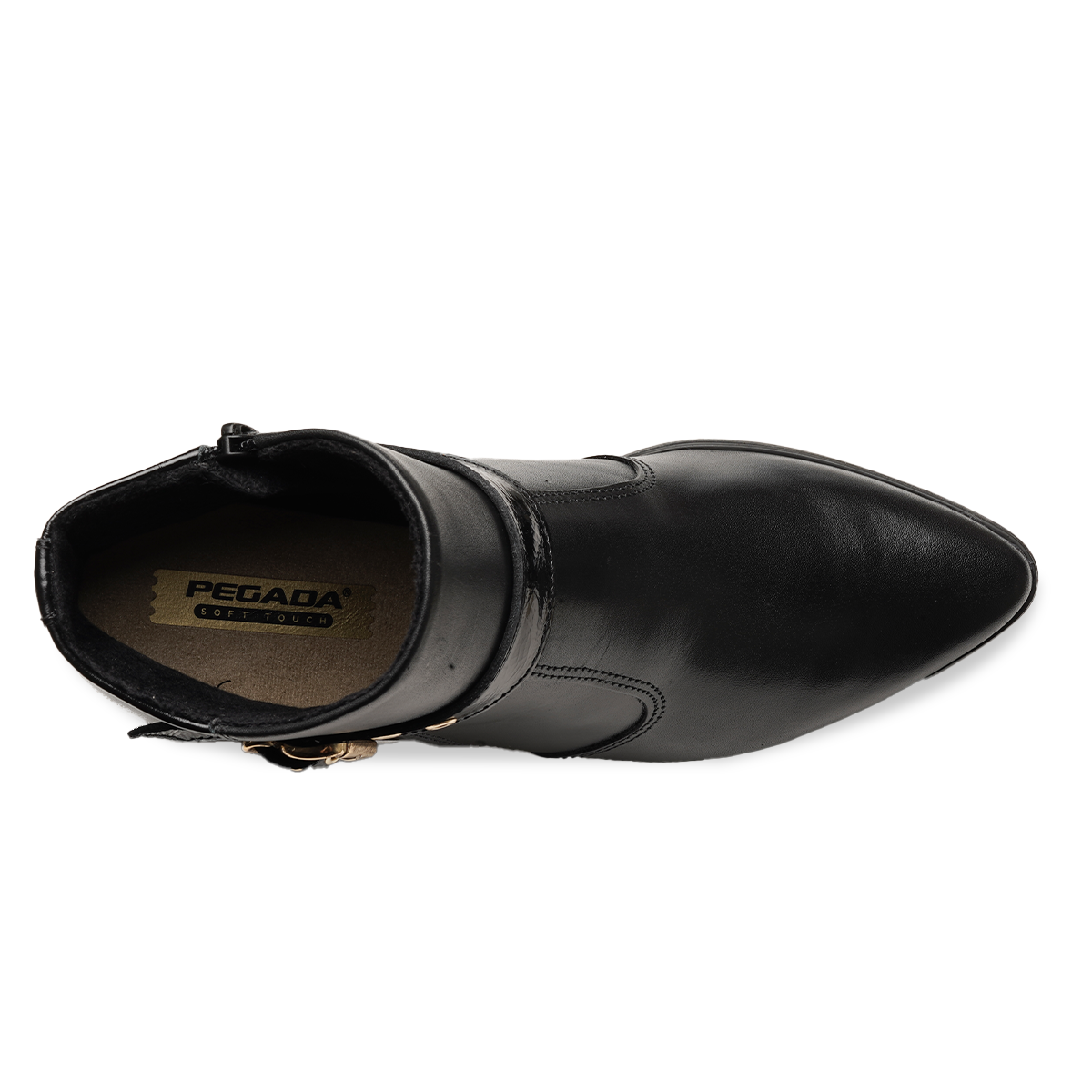 BOTIN MUJER PEGADA VESTIR PRETO 280902-04