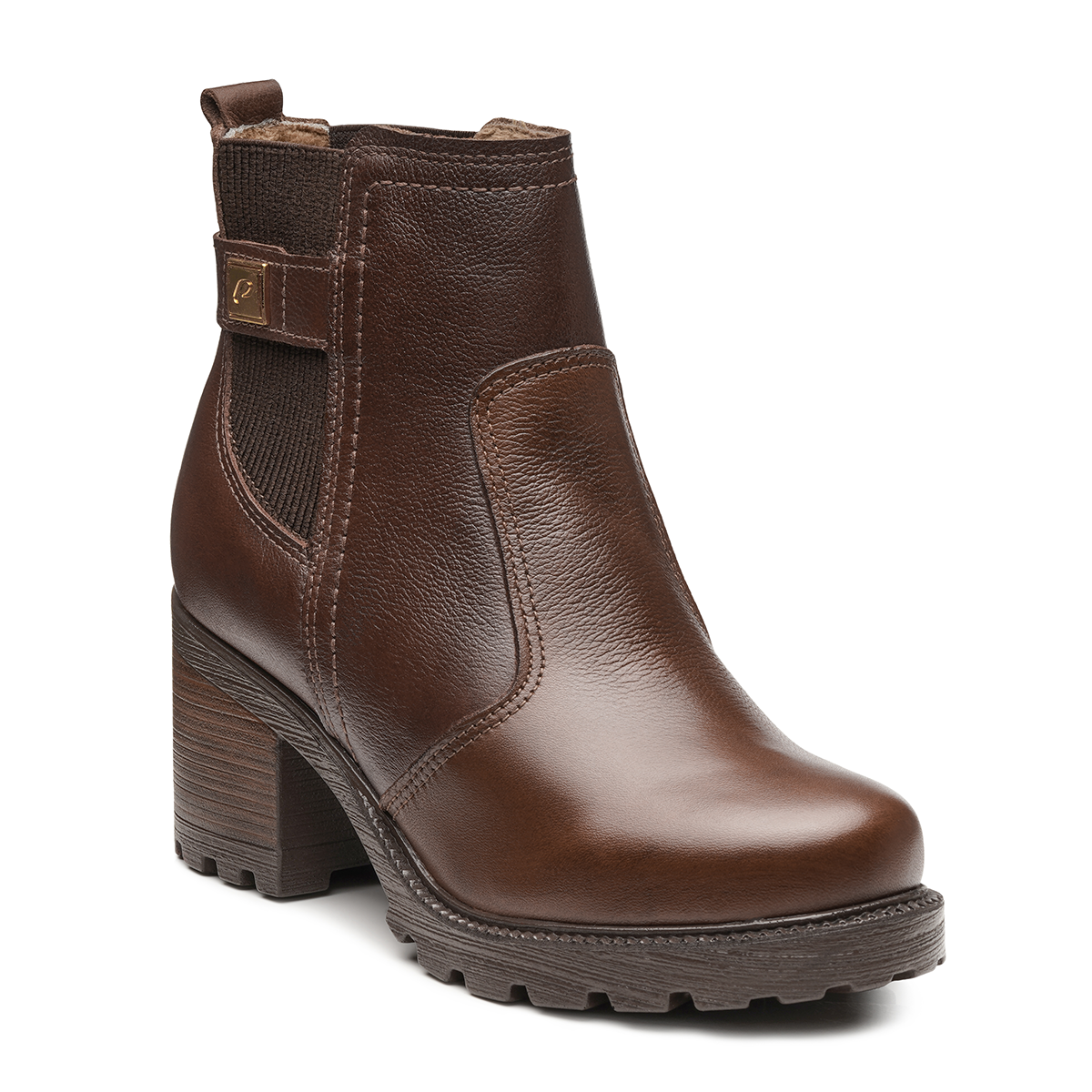 BOTIN MUJER PEGADA CASUAL PRETO 281309-07