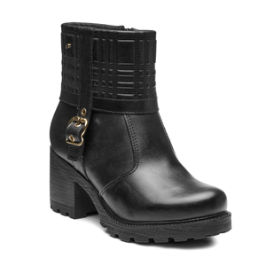 BOTIN MUJER PEGADA CASUAL PRETO 281311-05