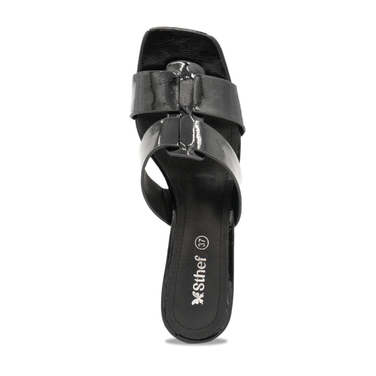 SANDALIA MUJER STHEF VESTIR NEGRO 8185 Sthef