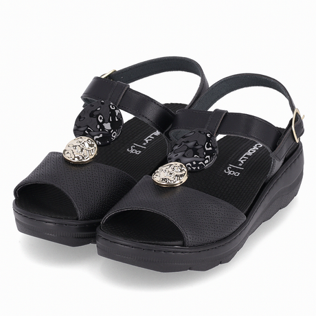 SANDALIA PICCADILLY PRETO 56807600000001 Piccadilly