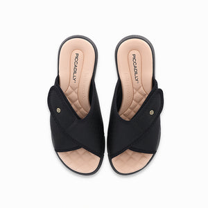 SANDALIA PICCADILLY CASUAL PRETO 57101200000005