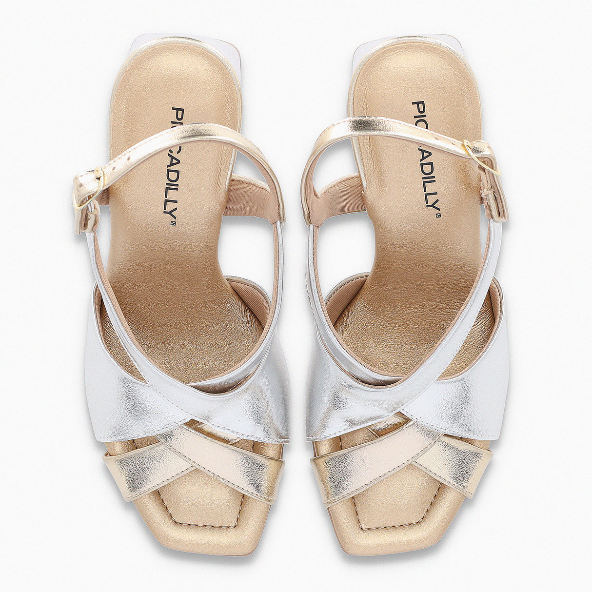 SANDALIA MUJER PICCADILLY VESTIR OURO/PRATA 62605200000001