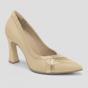 ZAPATO MUJER PICCADILLY VESTIR BRULE/OURO 74925400000004