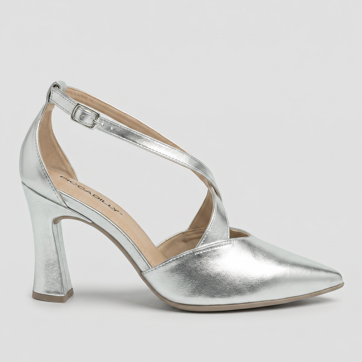 ZAPATO MUJER PICCADILLY VESTIR PRATA 74925500000001