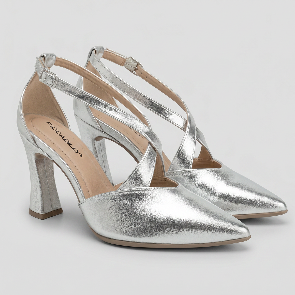 ZAPATO MUJER PICCADILLY VESTIR PRATA 74925500000001