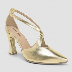 ZAPATO MUJER PICCADILLY VESTIR OURO 74925500000002