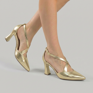 ZAPATO MUJER PICCADILLY VESTIR OURO 74925500000002