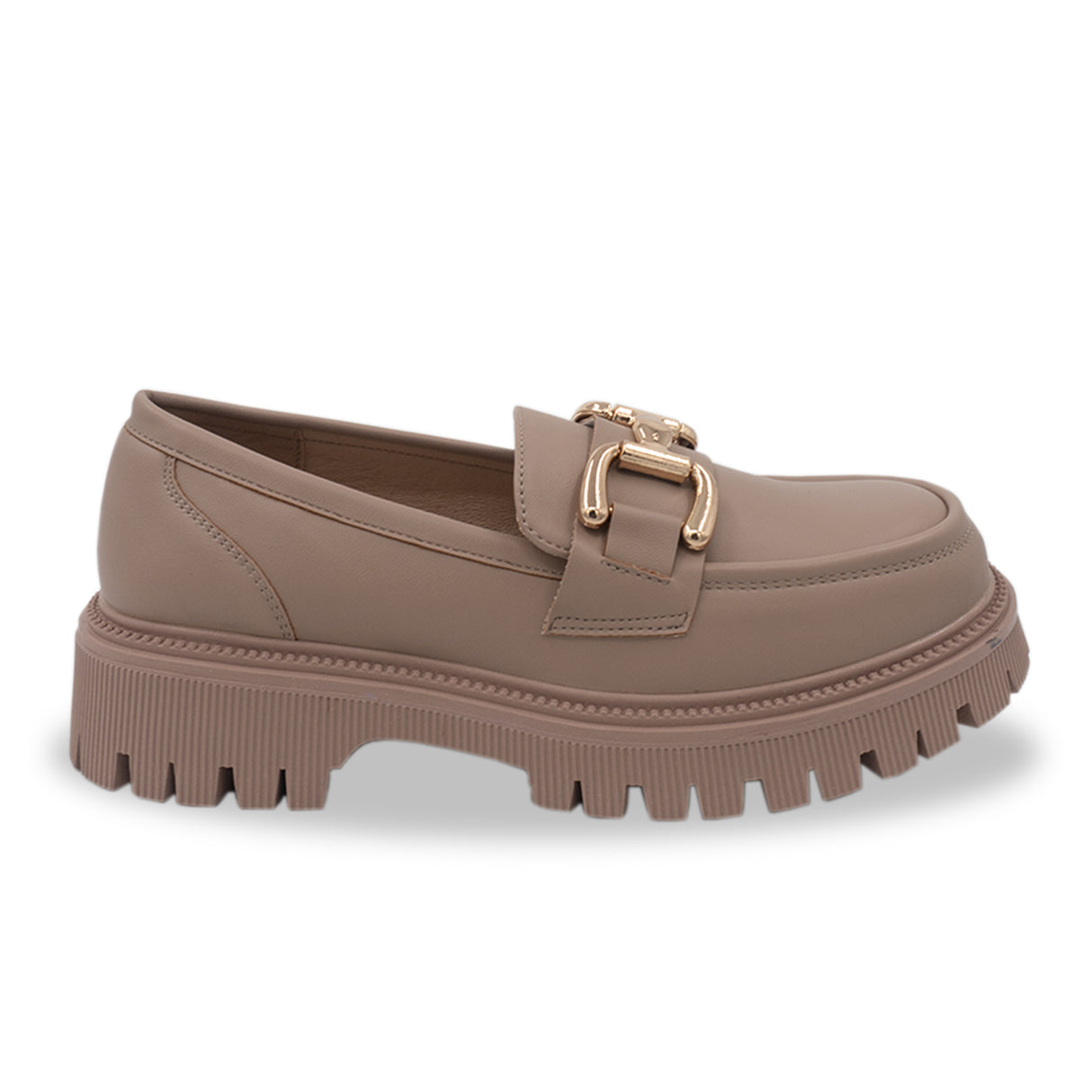 MOCASIN MUJER STHEF BEIGE 7629