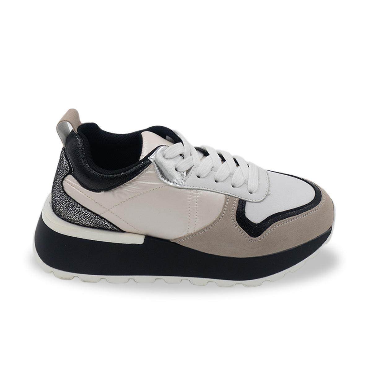 ZAPATILLA MUJER STHEF TRENDY BEIGE 7678