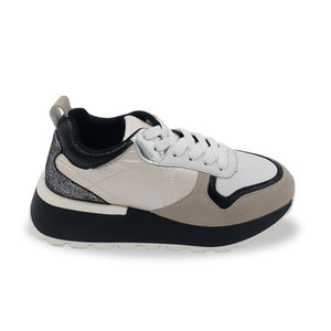 ZAPATILLA MUJER STHEF TRENDY BEIGE 7678