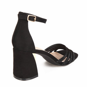 SANDALIA MUJER STHEF FIESTA NEGRO 7841