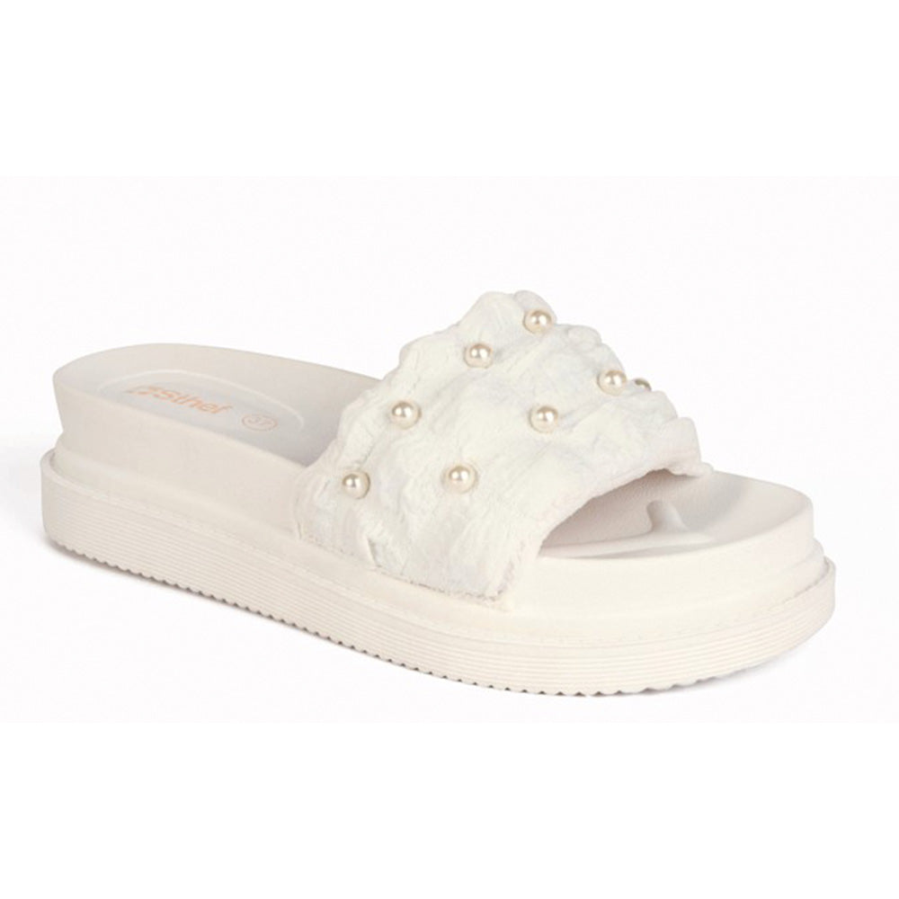 Sandalia Casual Mujer 7842 BLANCO-STHEF
