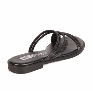 SANDALIA MUJER STHEF CASUAL NEGRO 7859