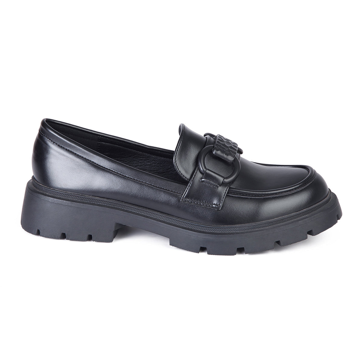 MOCASIN MUJER STHEF NEGRO 7895
