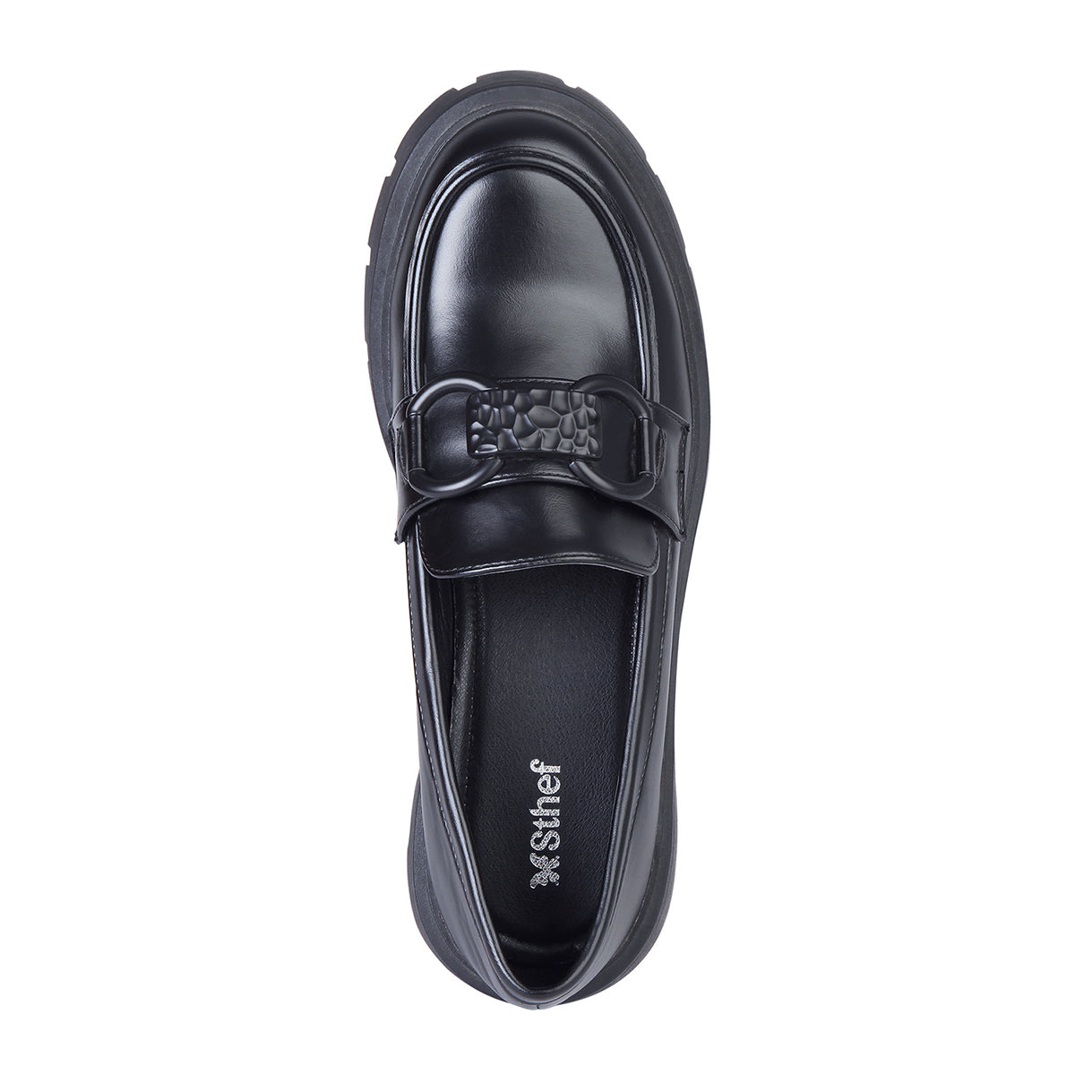 MOCASIN MUJER STHEF NEGRO 7895
