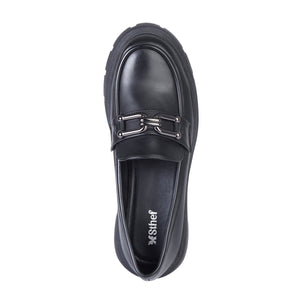 MOCASIN MUJER STHEF NEGRO 7897