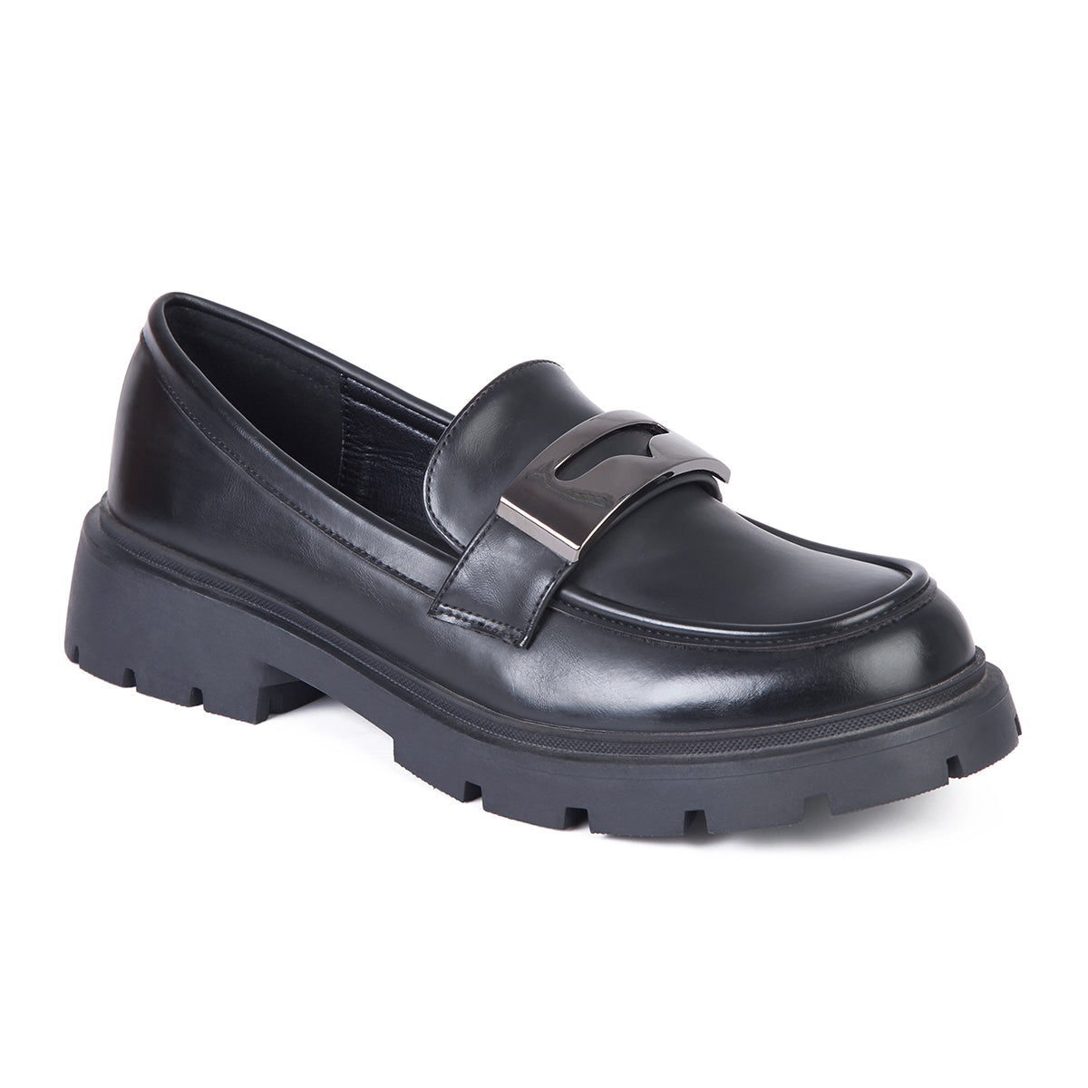 MOCASIN MUJER STHEF NEGRO 7898