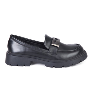 MOCASIN MUJER STHEF NEGRO 7898