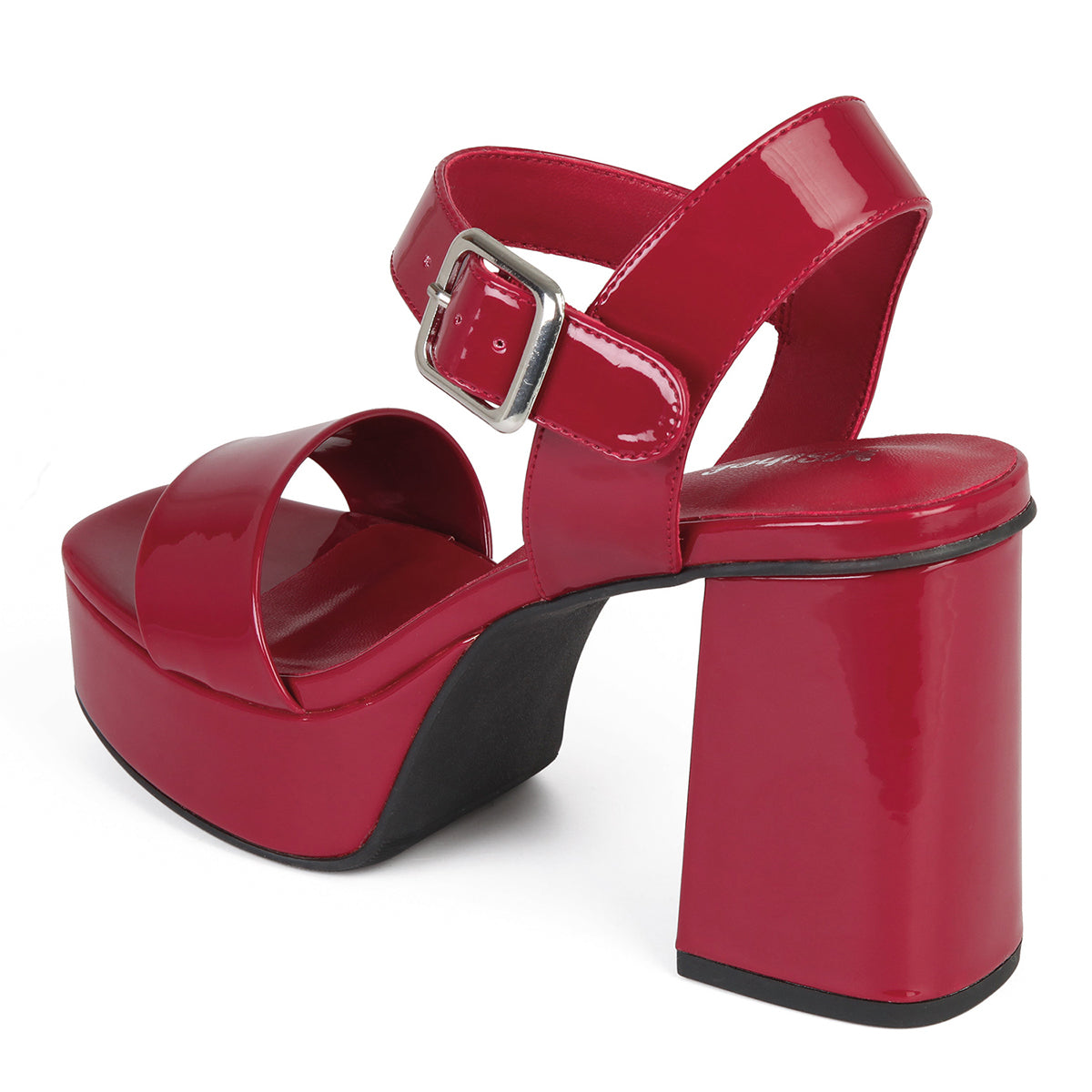 SANDALIA MUJER STHEF VESTIR ROJO 7899